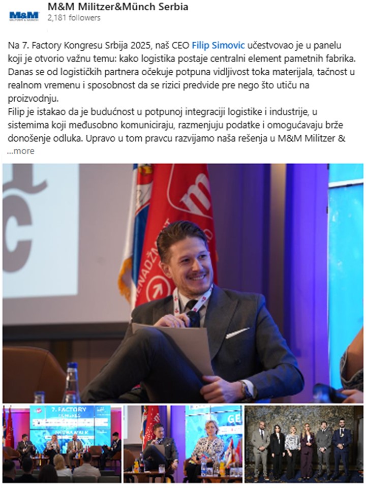 https://www.linkedin.com/posts/m-m-militzer-m%C3%BCnch-transport-logistics-serbia_na-7-factory-kongresu-srbija-2025-na%C5%A1-ceo-ugcPost-7404111962248392706-QV6S?utm_source=share&utm_medium=member_desktop&rcm=ACoAAD7e_l4BXfF8GgXOPkdQRFIjWkeDnWImIlw