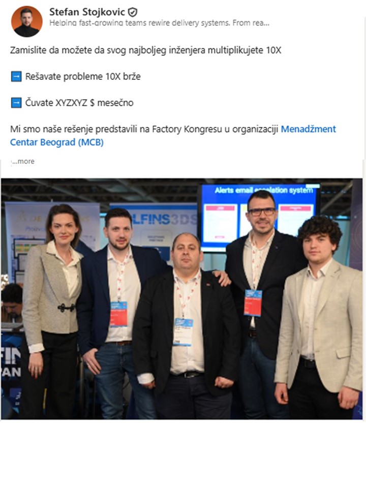 https://www.linkedin.com/posts/stefanstojkovic_zamislite-da-mo%C5%BEete-da-svog-najboljeg-in%C5%BEenjera-activity-7403805301562322944-uc9L?utm_source=share&utm_medium=member_desktop&rcm=ACoAAD7e_l4BXfF8GgXOPkdQRFIjWkeDnWImIlw
